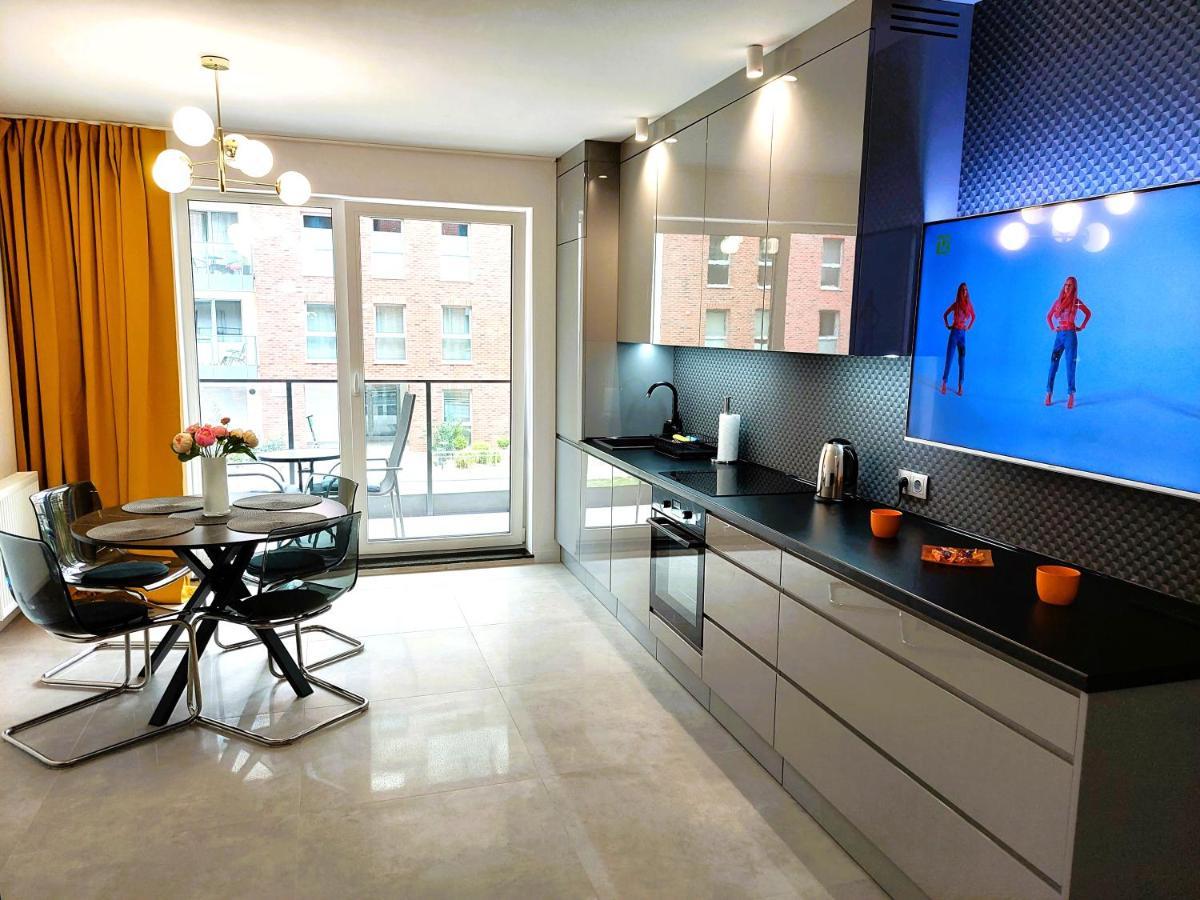 גדנסק Mak Apartment Grobla - Free Parking - 3 Rooms מראה חיצוני תמונה