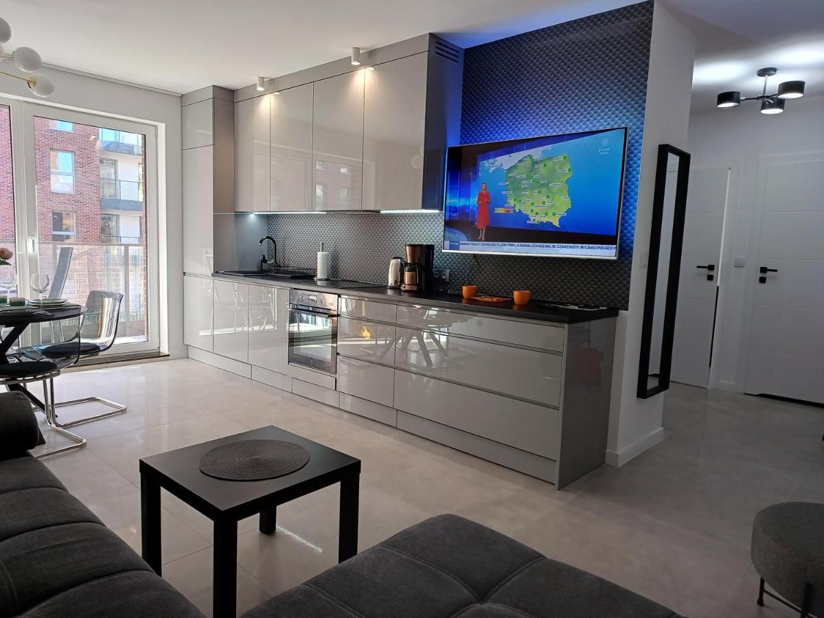 גדנסק Mak Apartment Grobla - Free Parking - 3 Rooms מראה חיצוני תמונה