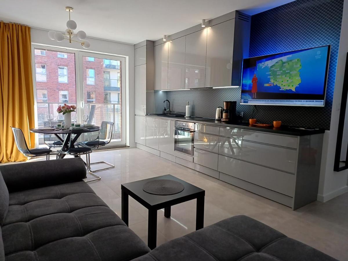 גדנסק Mak Apartment Grobla - Free Parking - 3 Rooms מראה חיצוני תמונה